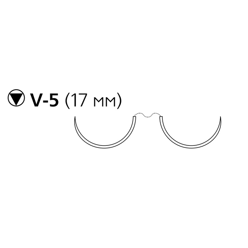 ETHIBOND EXCEL 90 cm M1.5 (4/0) /W6935/ № 12