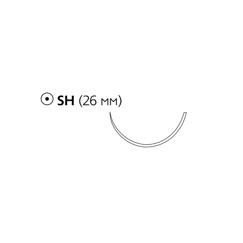 ETHIBOND EXCEL 75 cm M1.5 (4/0) /W6831/ № 12
