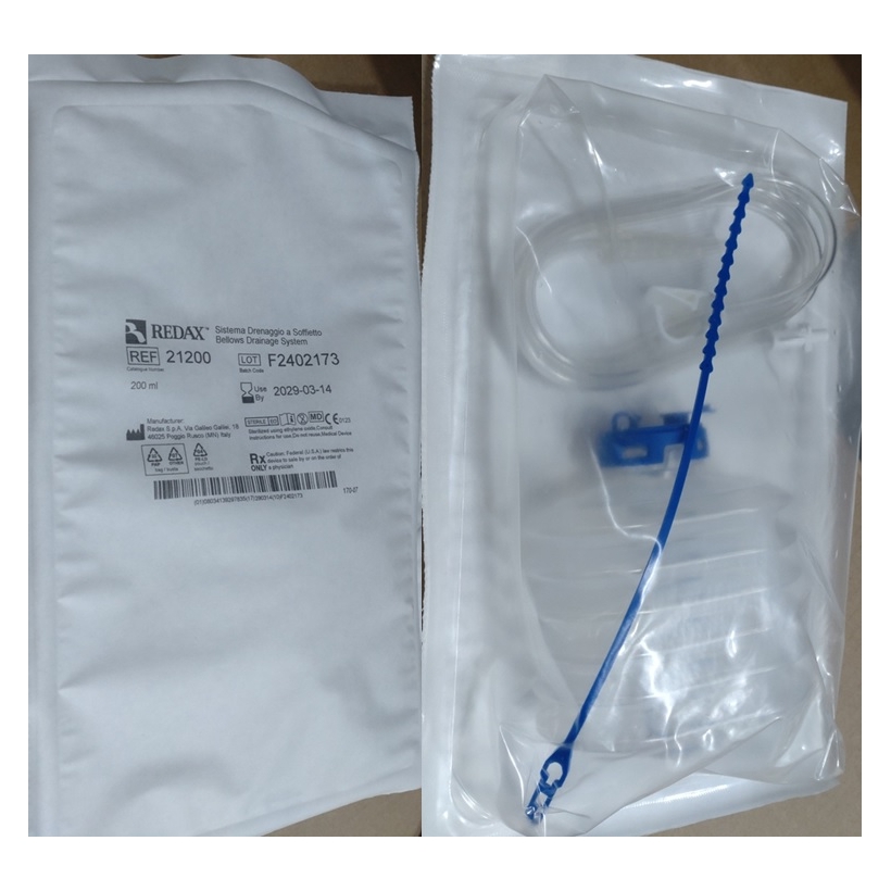 Container pentru drenaj 200ml PVC cu trcerea 21200