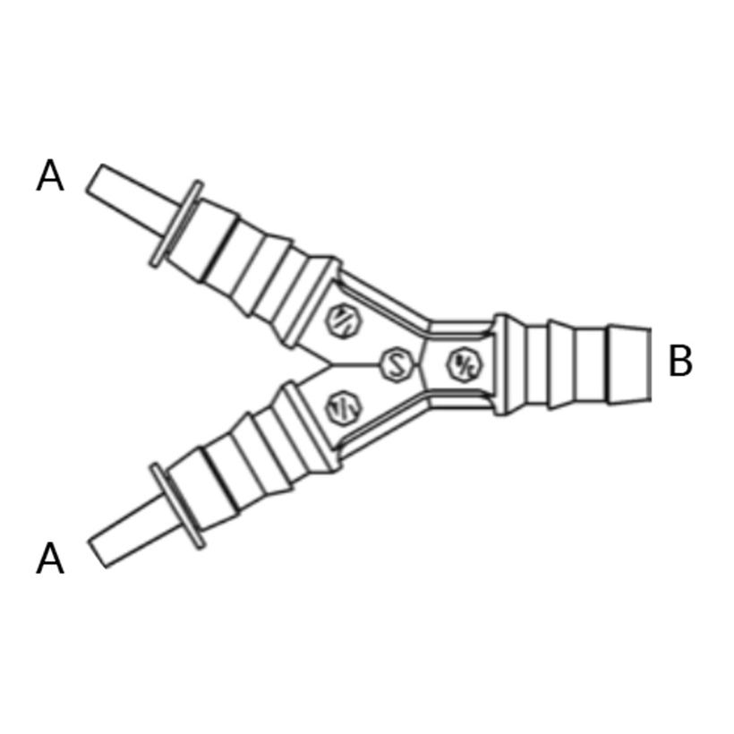Conector tip ”Y” p/u drenaj 10518