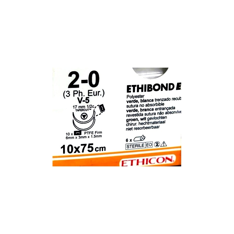 ETHIBOND EXCEL 10x75 cm M3 (2/0) /W10B55/ № 6