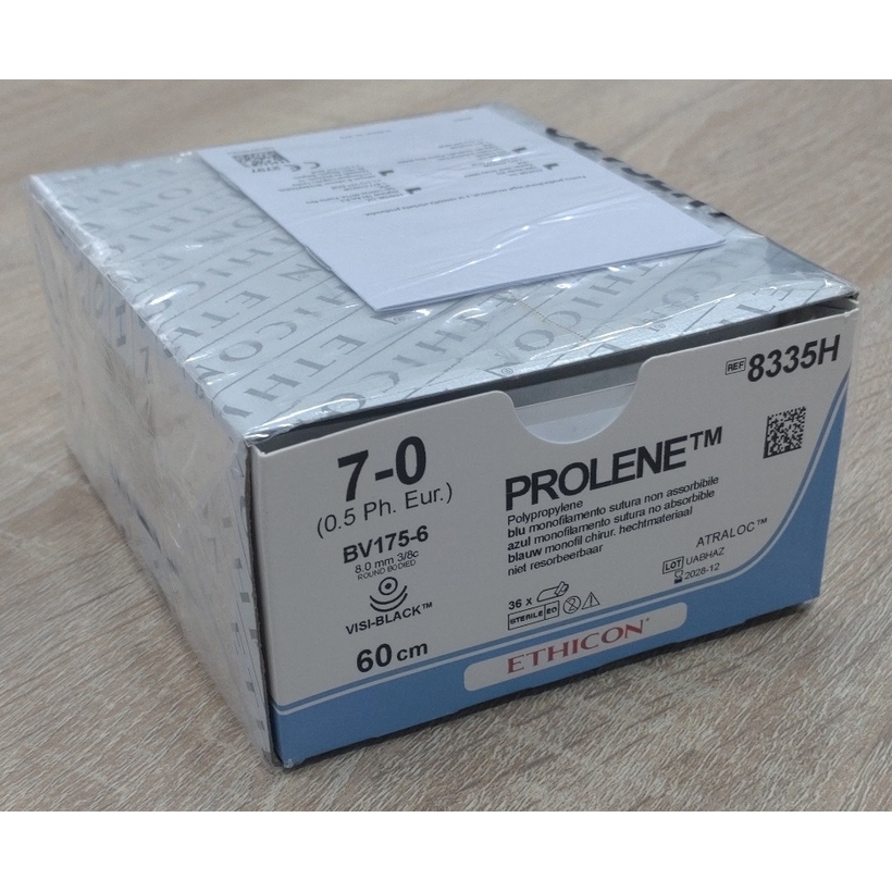 PROLENE 60 cm M0.5 (7/0) /8335H/ № 36