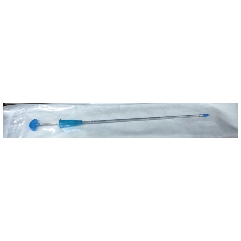 Торакальный катетер ПВХ CH10 с тупым закрытым троакаром 21110