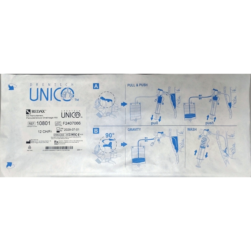 Set p/u drenaj toracic Unico Standard 10801
