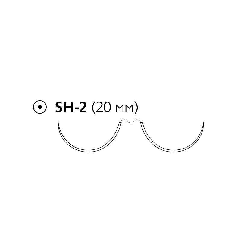 PROLENE 90 cm M1.5 (4/0) /W8761G/ № 12