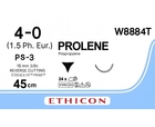 PROLENE 45 cm M1.5 (4/0) /W8884T/ № 24