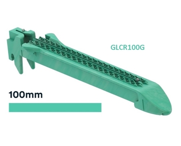 Кассета для линейного степлера ECHELON LINEAR™ Cutter, код GLCR100G, зелёная (100 мм)
