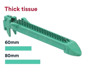 Rezervă pentru stapler liniar ECHELON LINEAR™ Cutter, cod GLCR60G, verde (60 mm)