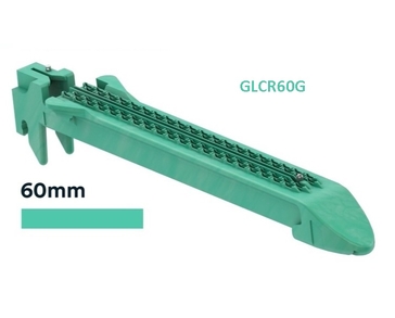 Кассета для линейного степлера ECHELON LINEAR™ Cutter, код GLCR60G, зелёная (60 мм)