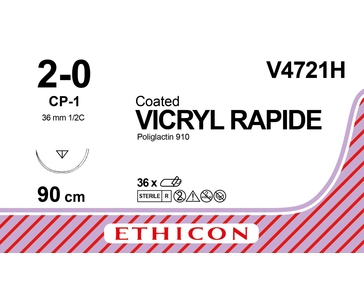 VICRYL RAPIDE 90 cm M3 (2/0) /V4721H/ №36