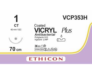 VICRYL Plus 70 cm "1" /VCP353H/ № 36