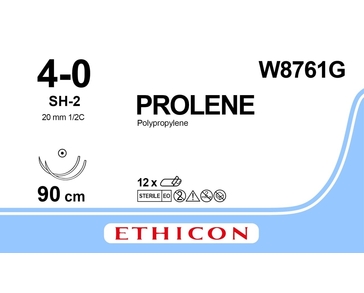 PROLENE 90 cm M1.5 (4/0) /W8761G/ № 12