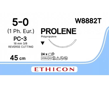 PROLENE 45 cm M1 (5/0) /W8882T/ № 24