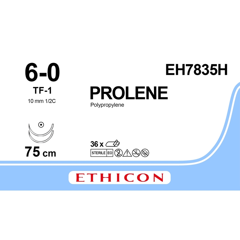 PROLENE 75 cm M0,7 (6/0) /EH7835H/ № 36