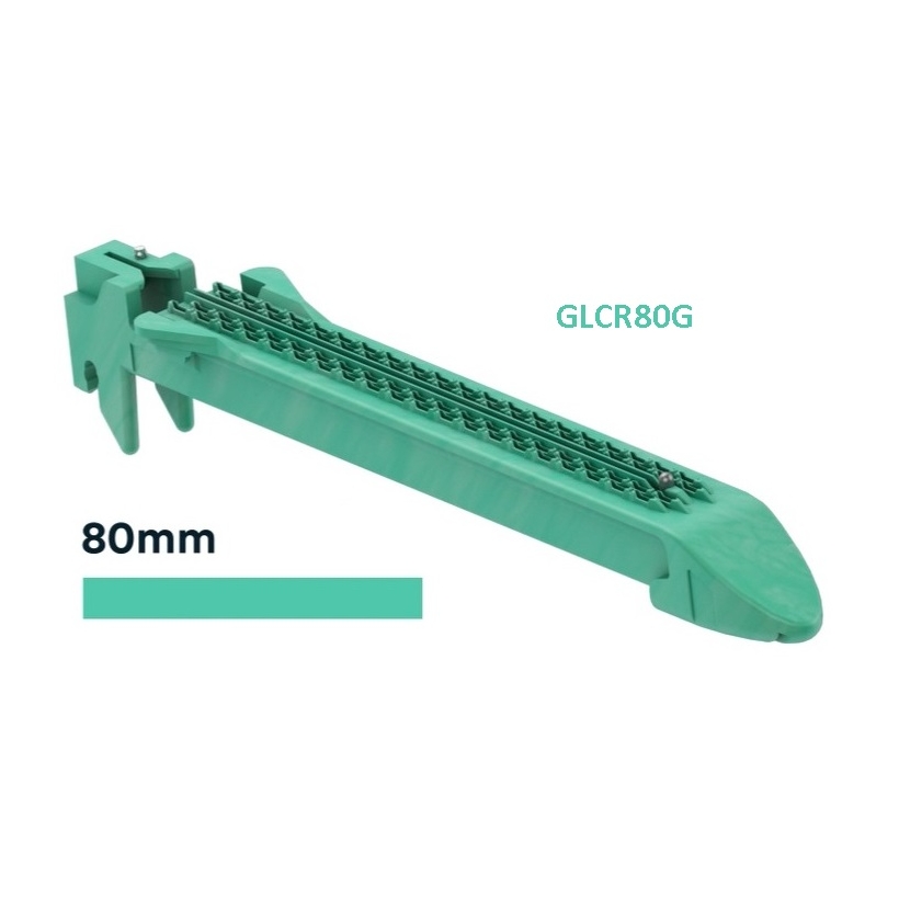 Кассета для линейного степлера ECHELON LINEAR™ Cutter, код GLCR80G, зелёная (80 мм)