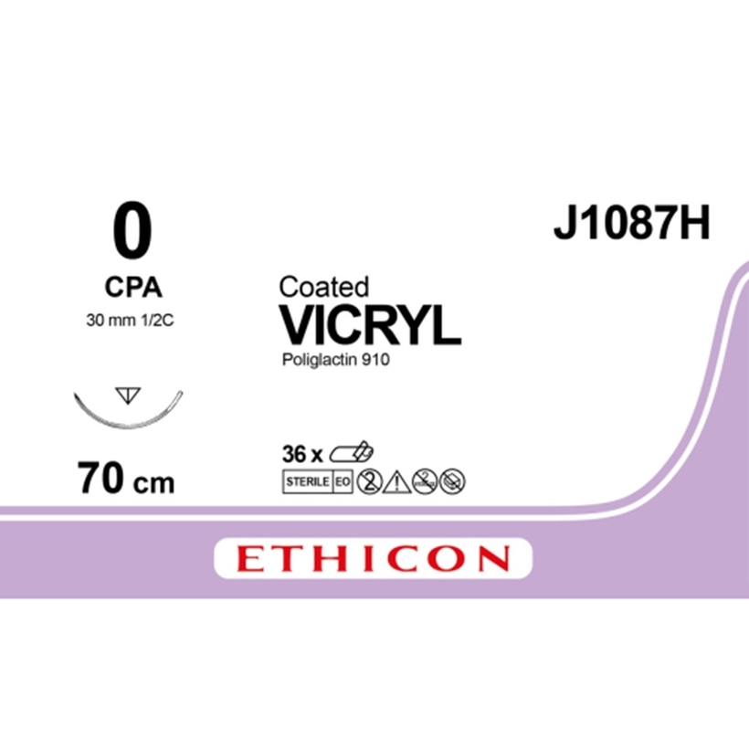 VICRYL™ 70 cm M3.5 (0) /J1087H/ № 36