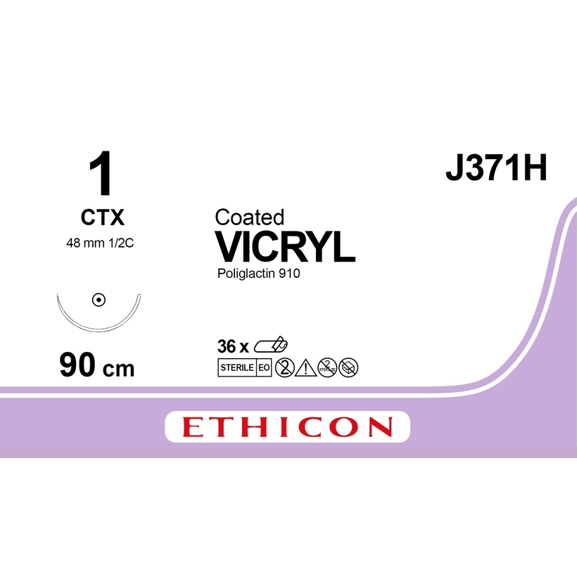 VICRYL 90 cm M4 (1) /J371H/ № 36