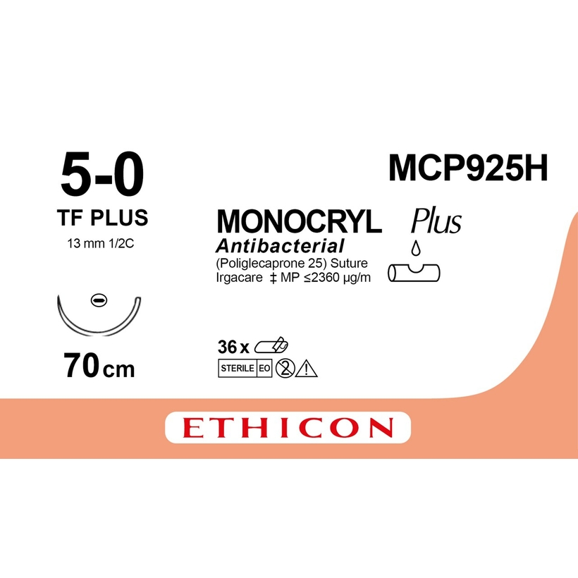 MONOCRYL PLUS 70 cm M1 (5/0) /MCP925H/ №36