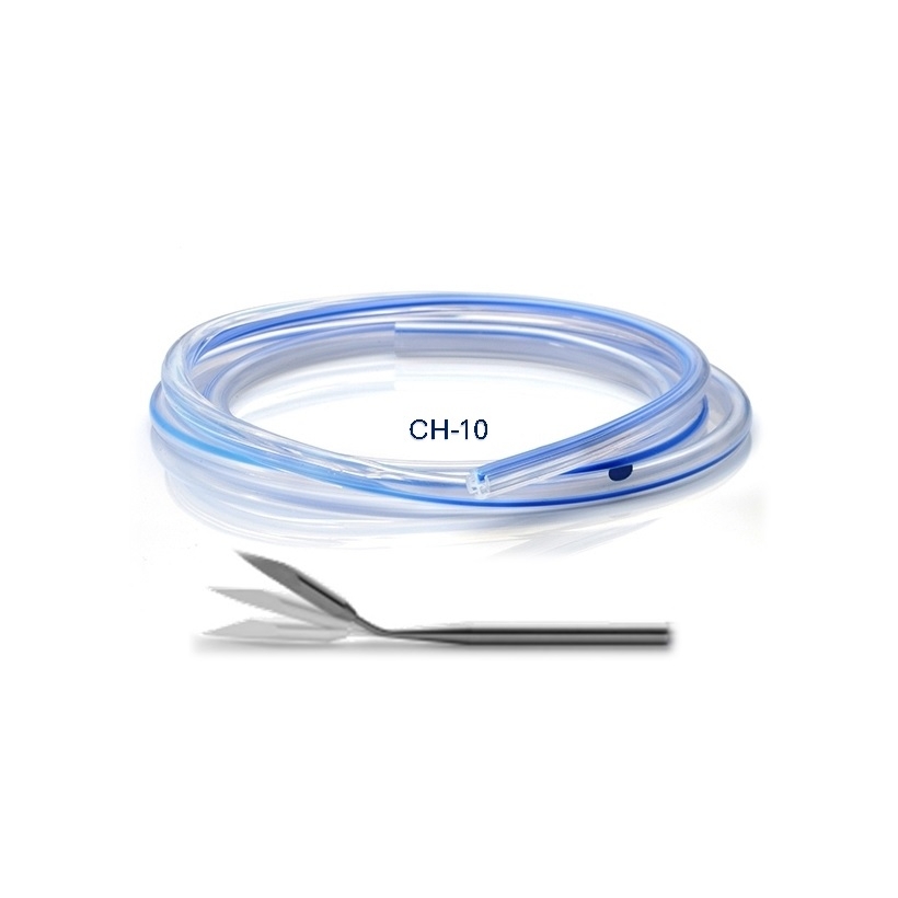 Dren SMART cu 4 canale, CH10, cu troacar flex. 24902