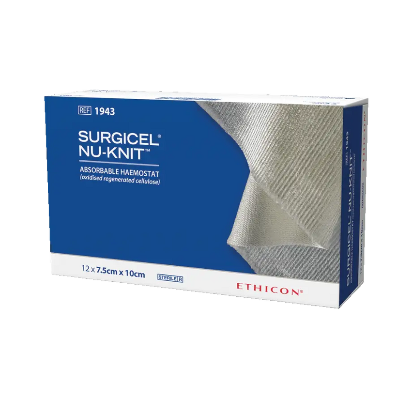 Surgicel Nu-Knit 7,5x10cm, nr.12, 1943GB
