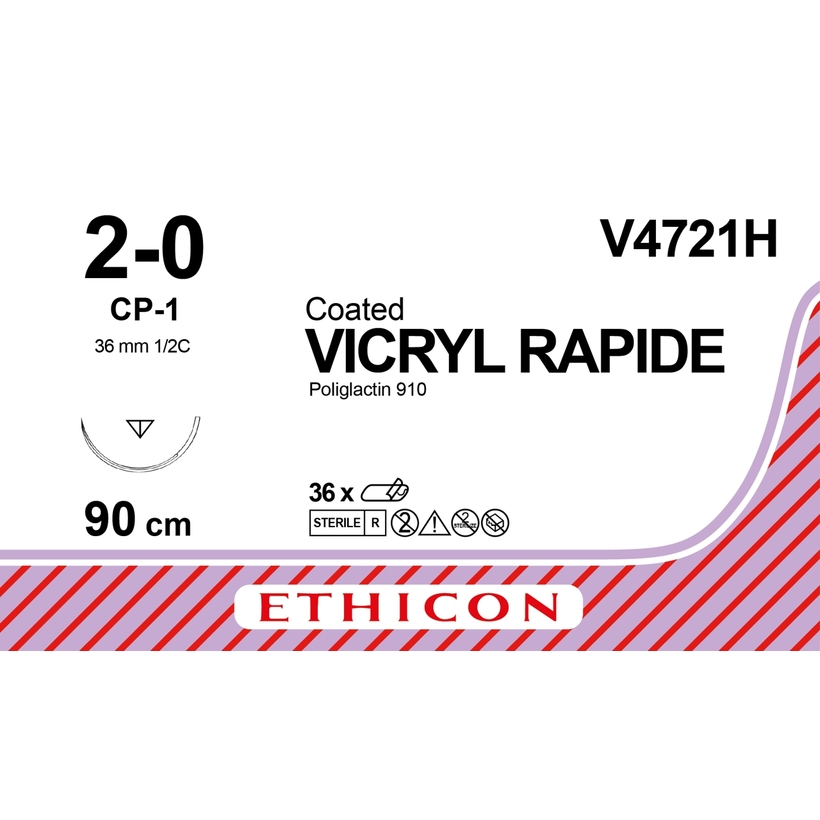 VICRYL RAPIDE 90 cm M3 (2/0) /V4721H/ №36