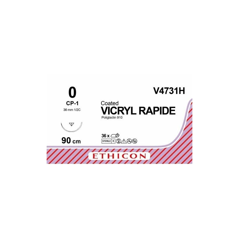 VICRYL RAPIDE 90 cm M3,5 (0) /V4731H/ №36