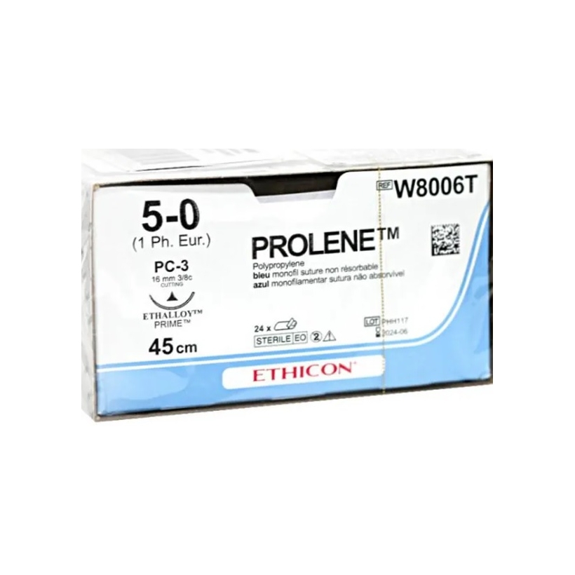 PROLENE 45 cm M1 (5/0) /W8006T/ № 24