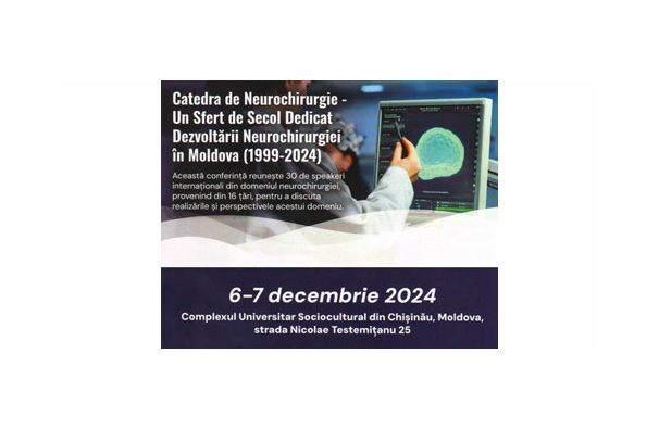 Conferința 25-a aniversări a Catedrei de Neurochirurgie